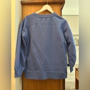 Lululemon Blue Crew Neck - Small Flaw